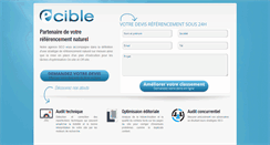 Desktop Screenshot of e-cible.com