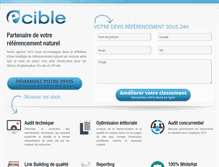 Tablet Screenshot of e-cible.com